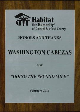 Habitat for Humanity Honors and Thanks